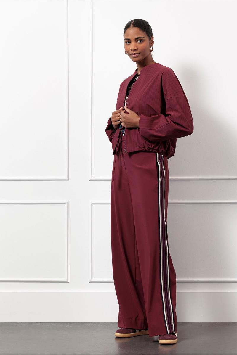 Studio Anneloes Pantalon Iggy tape trouser Rood 1