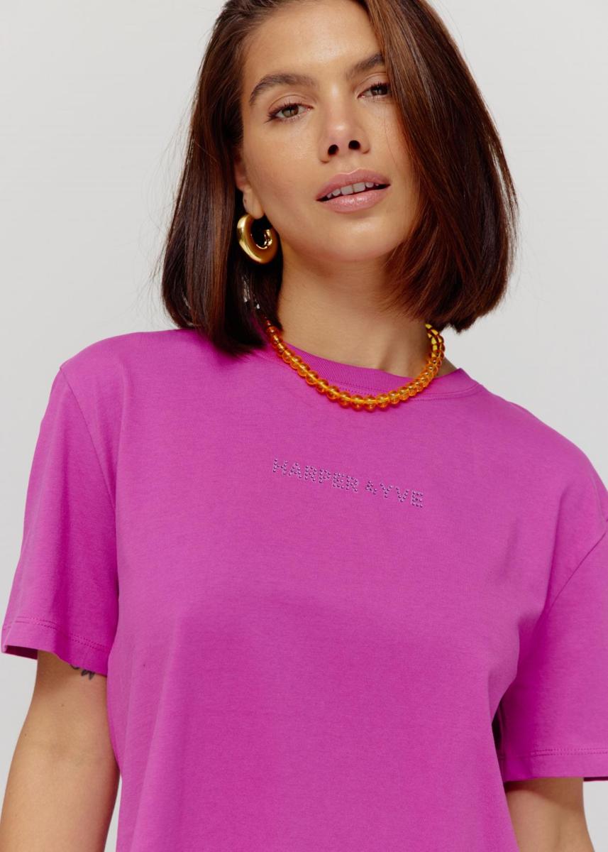 Harper & Yve Harper & Yve T-Shirt HS25Y310 Paars 5