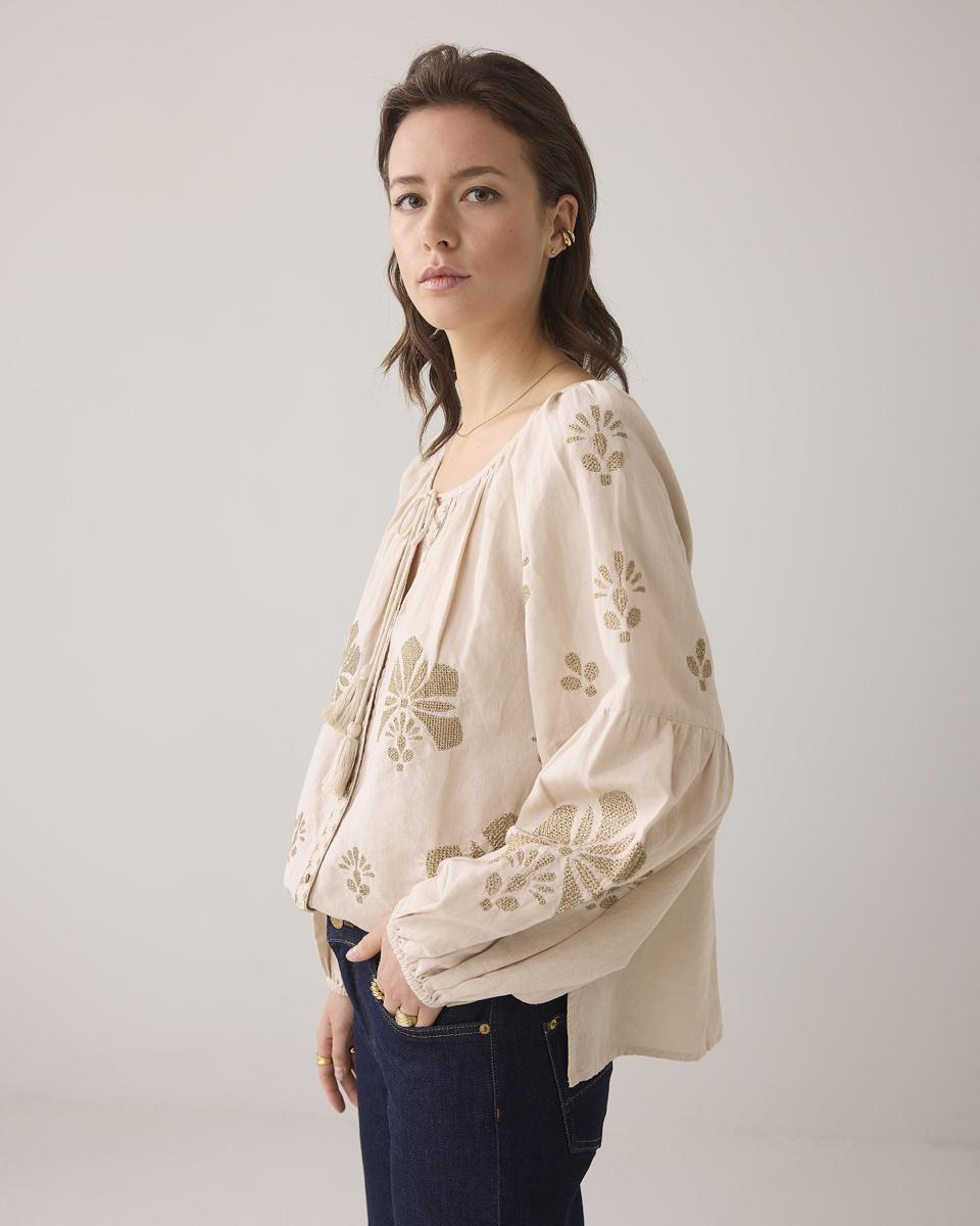 Summum Summum Blouse 2s3224-11959 Beige 6