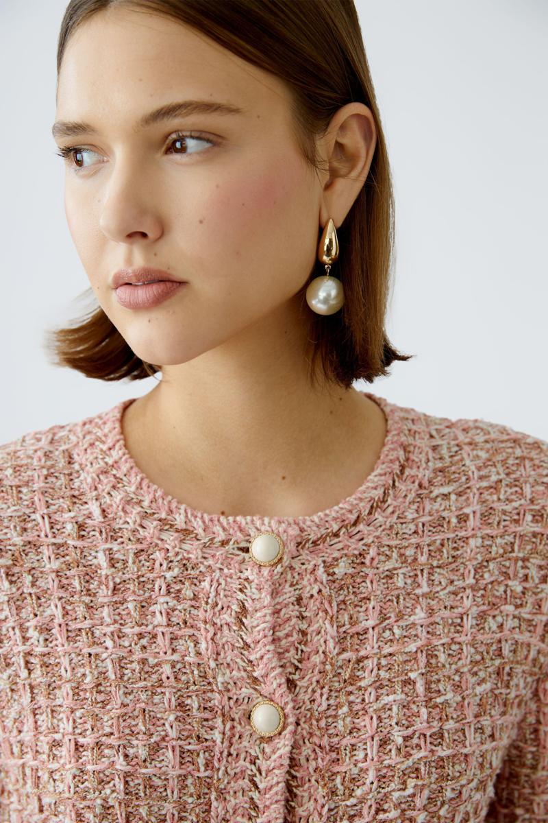 Oui Oui Blazer 0092059 Roze 6