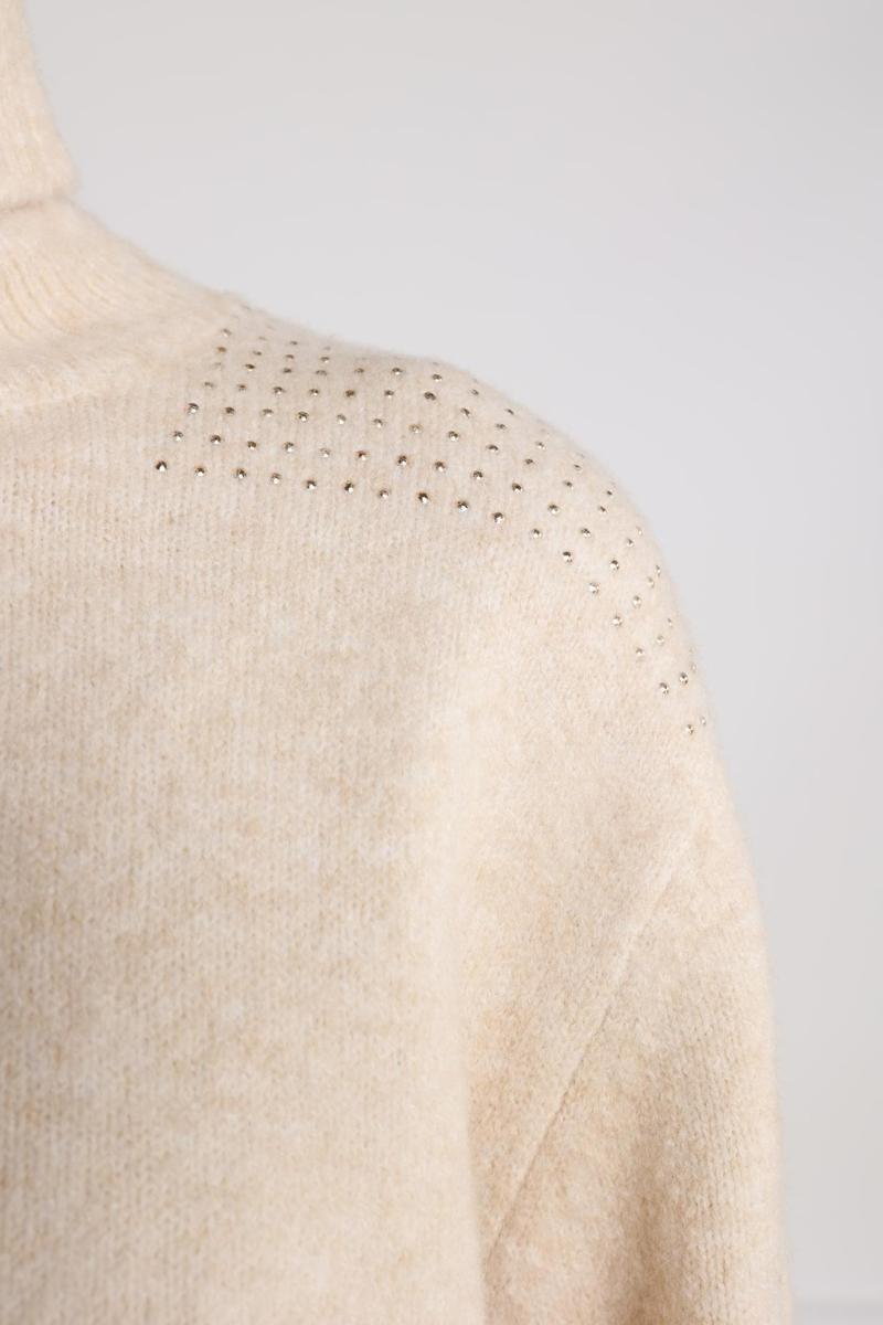 NUKUS Trui NKF03004 Beige 4