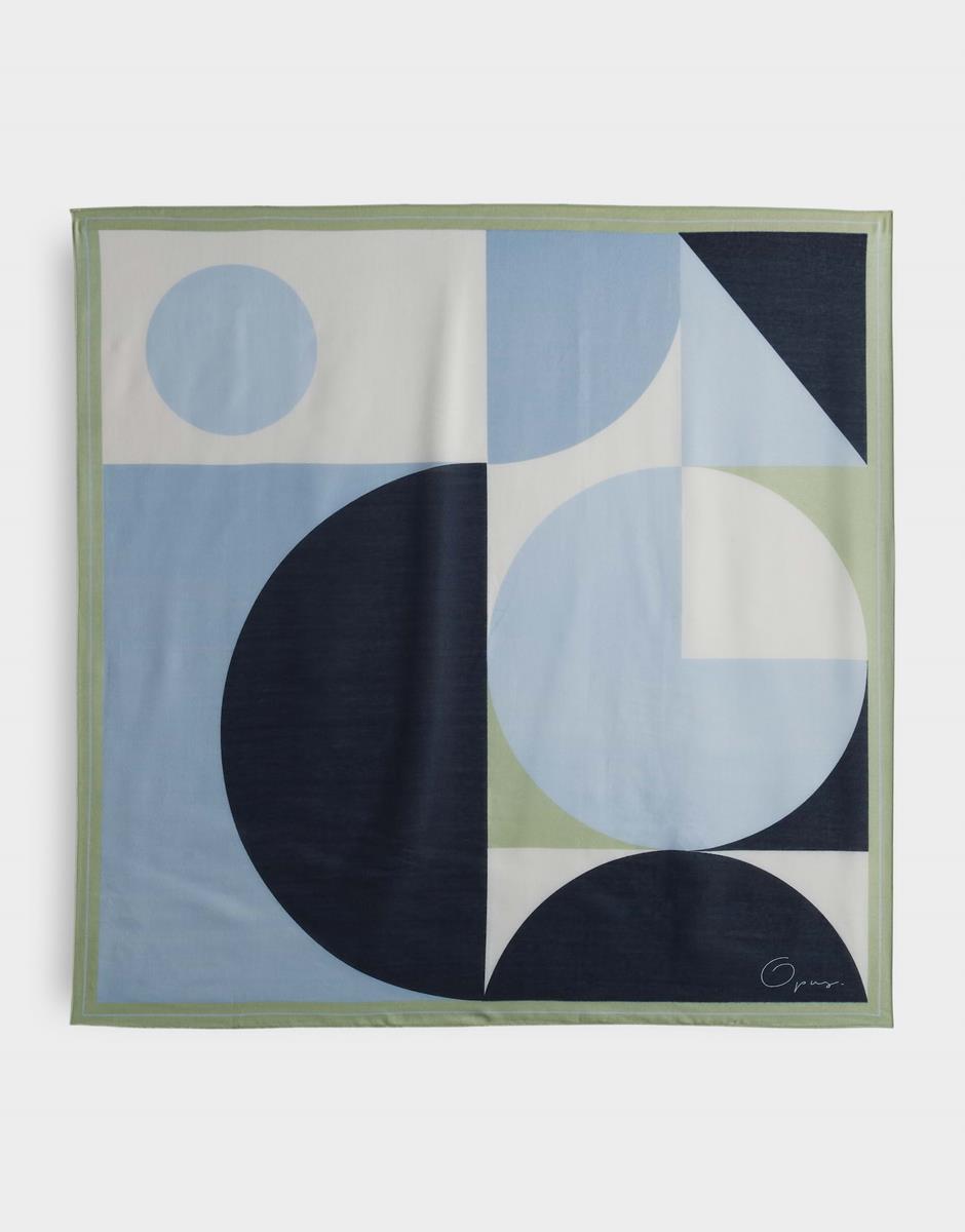 OPUS OPUS Sjaal Arhone Blauw 2