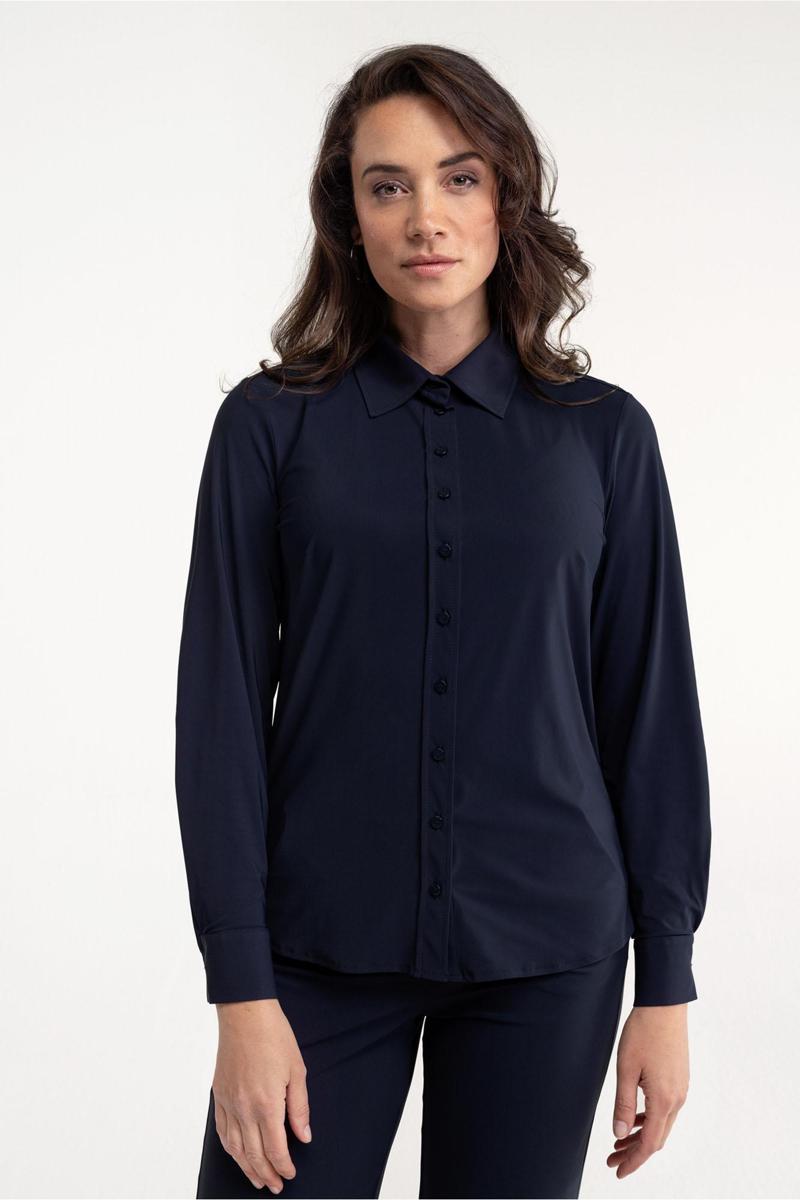 Studio Anneloes Studio Anneloes Blouse Bobby Blouse Blauw 4