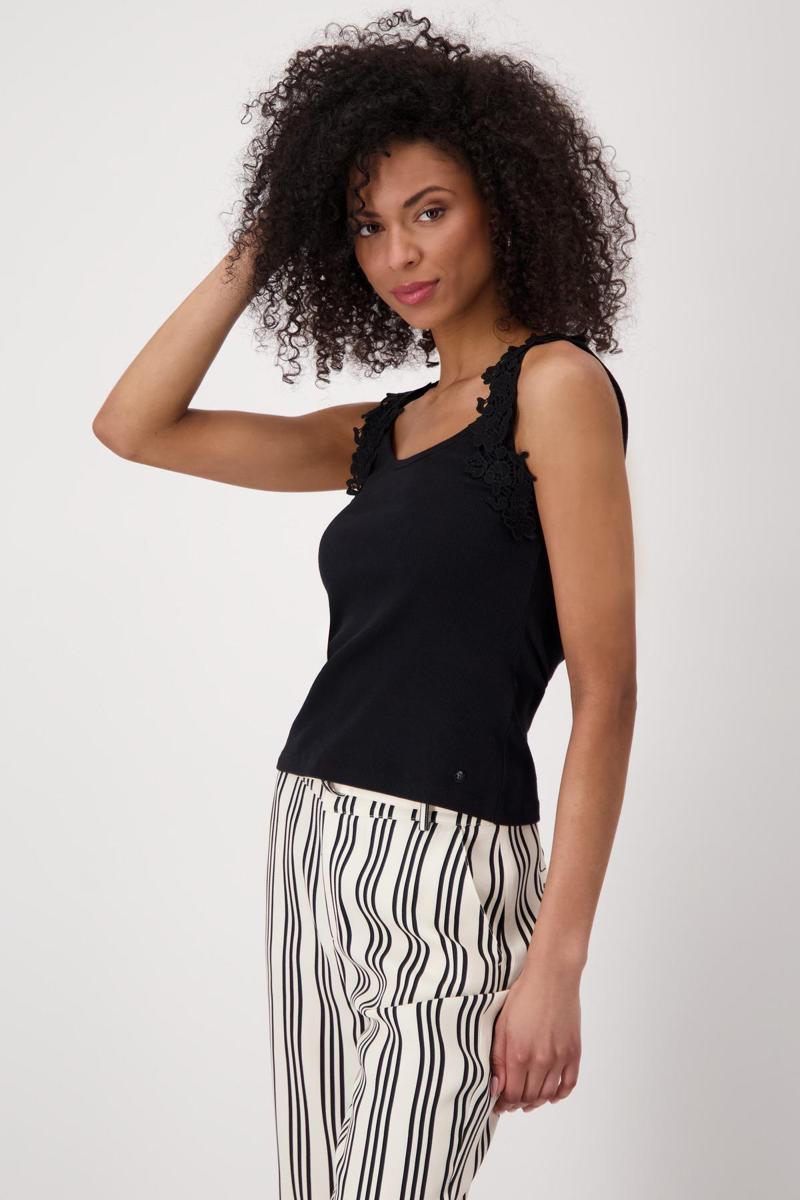 Monari Monari Top 409867 Zwart 1