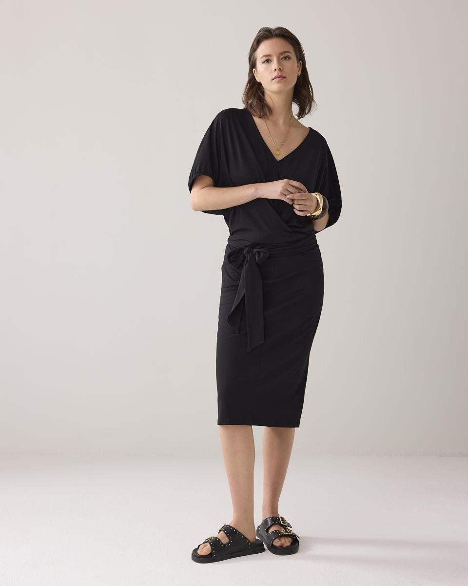 Summum Summum Jurk 5s1624-30700 Zwart 6