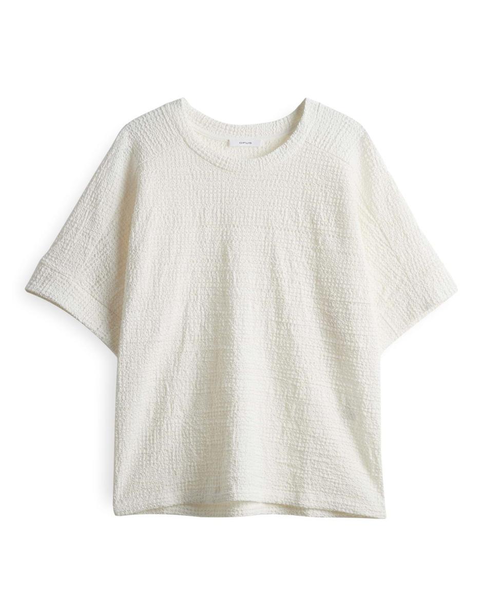 OPUS OPUS T-Shirt 10385812995315 Wolwit 1