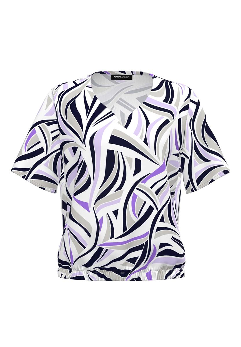 Frank Walder T-Shirt 602107 Paars 1