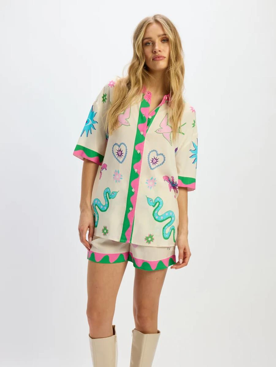Refined Department Blouse Alana Off-White 4