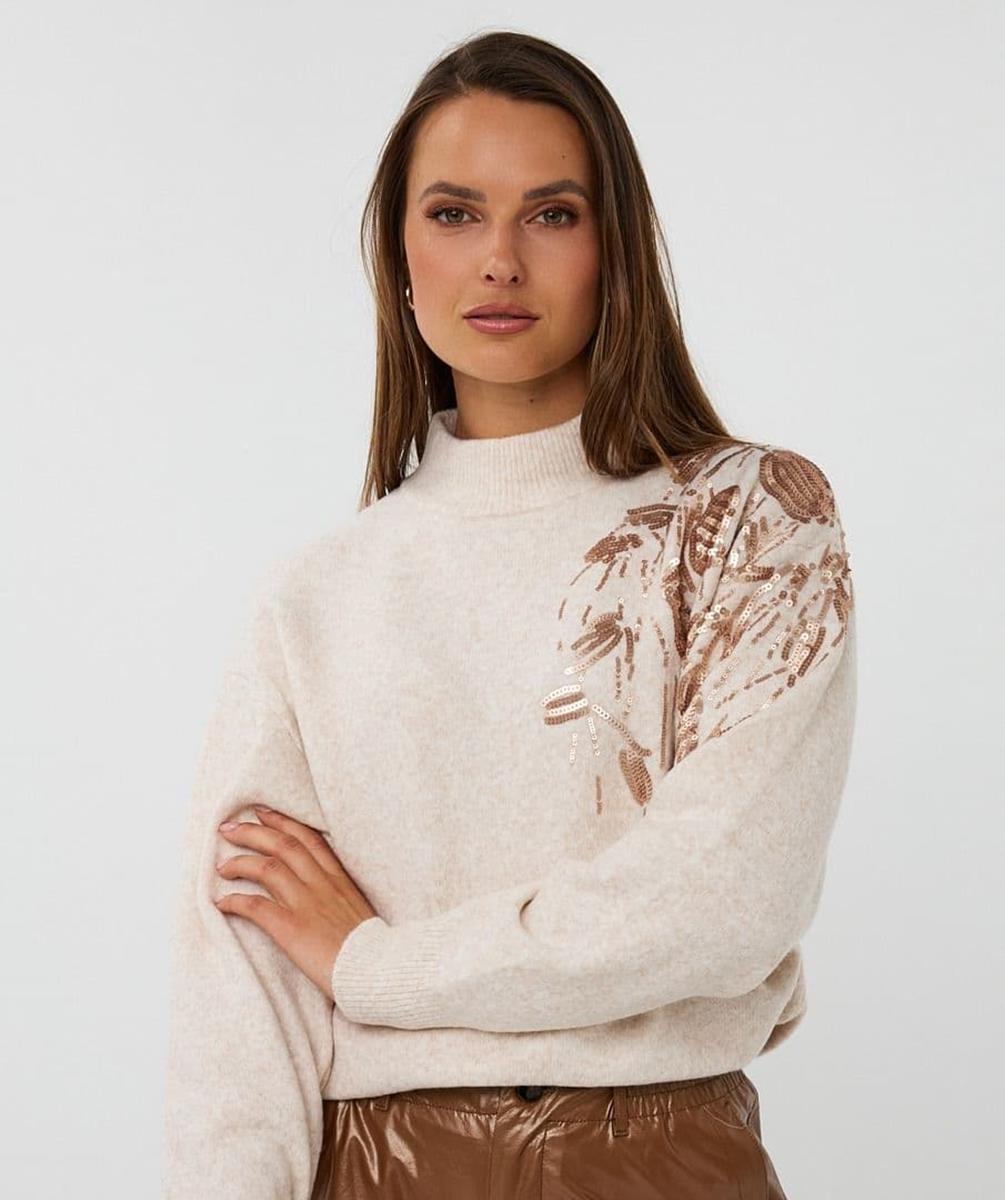 EsQualo Trui F25.27519 Beige 1