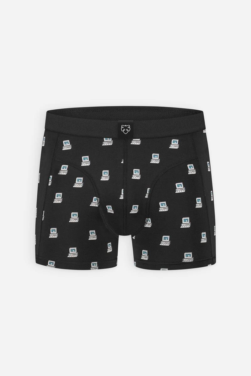 A-dam A-dam Boxershort Computer Zwart 1