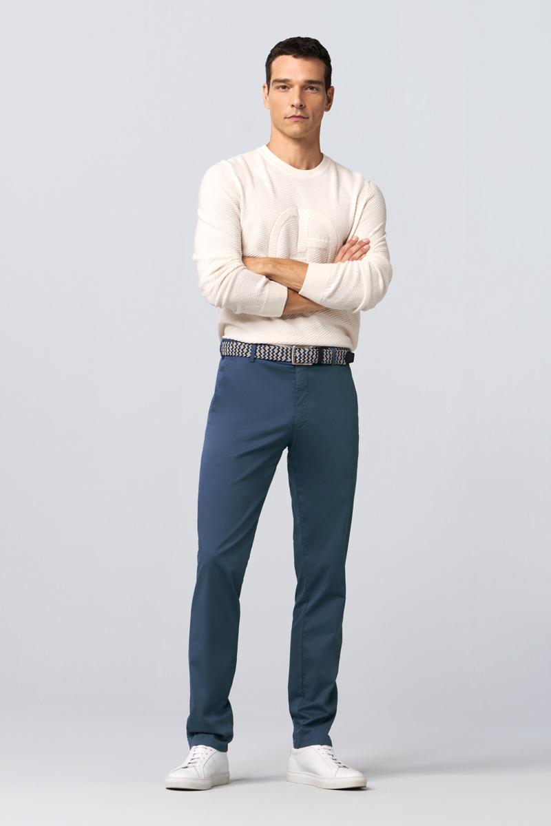 Meyer Meyer Pantalon 2581506200 Blauw 5