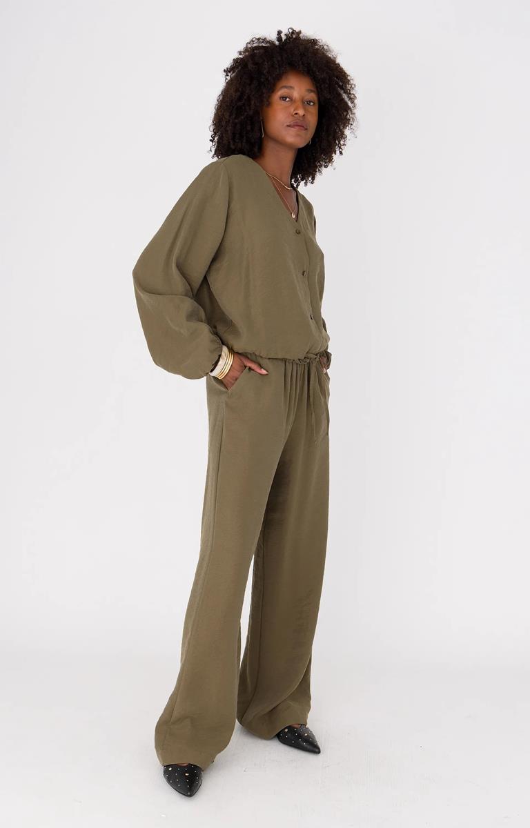 Anna Pantalon 43a02-03384 Groen 1