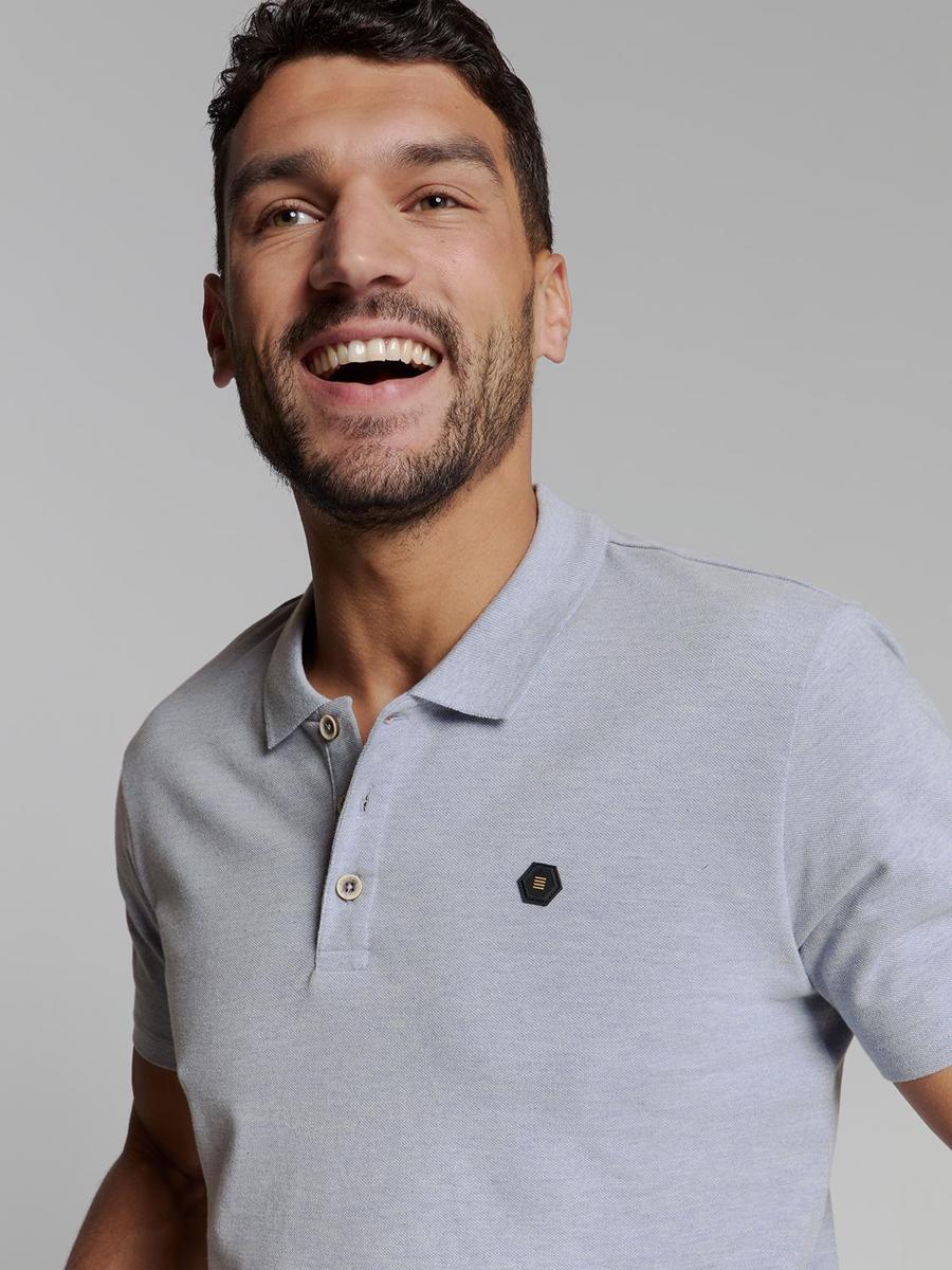 No Excess No Excess Polo 27390264SN Blauw 4