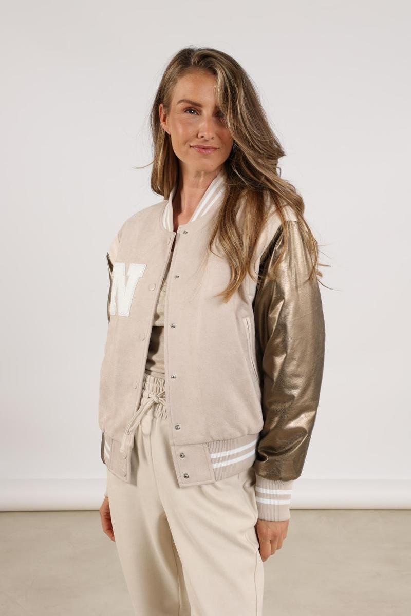 NUKUS Blazer NKF13008 Taupe 3