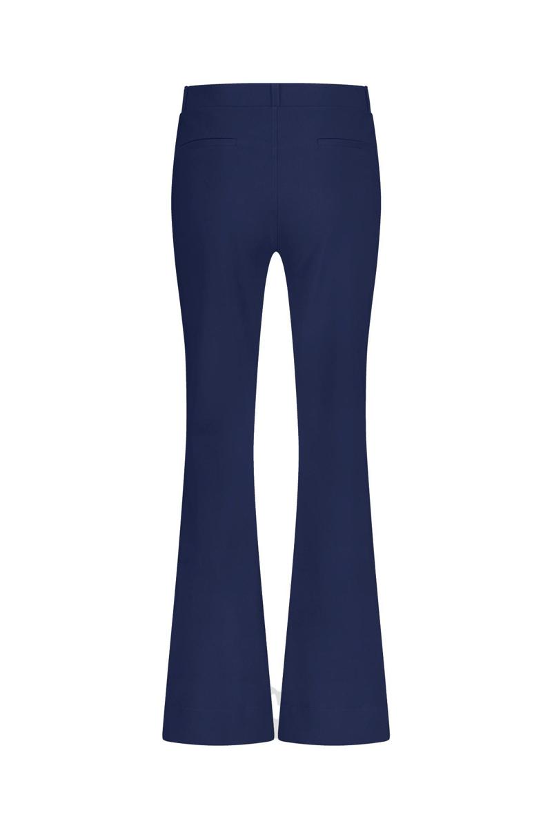 Studio Anneloes Pantalon Flair Bonded  Blauw 3