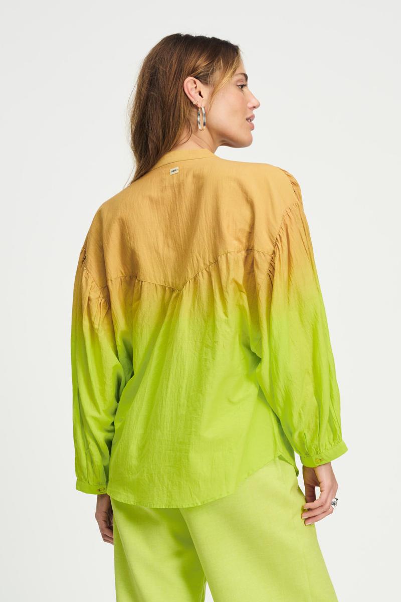 POM Amsterdam Blouse SP9079 Groen 3