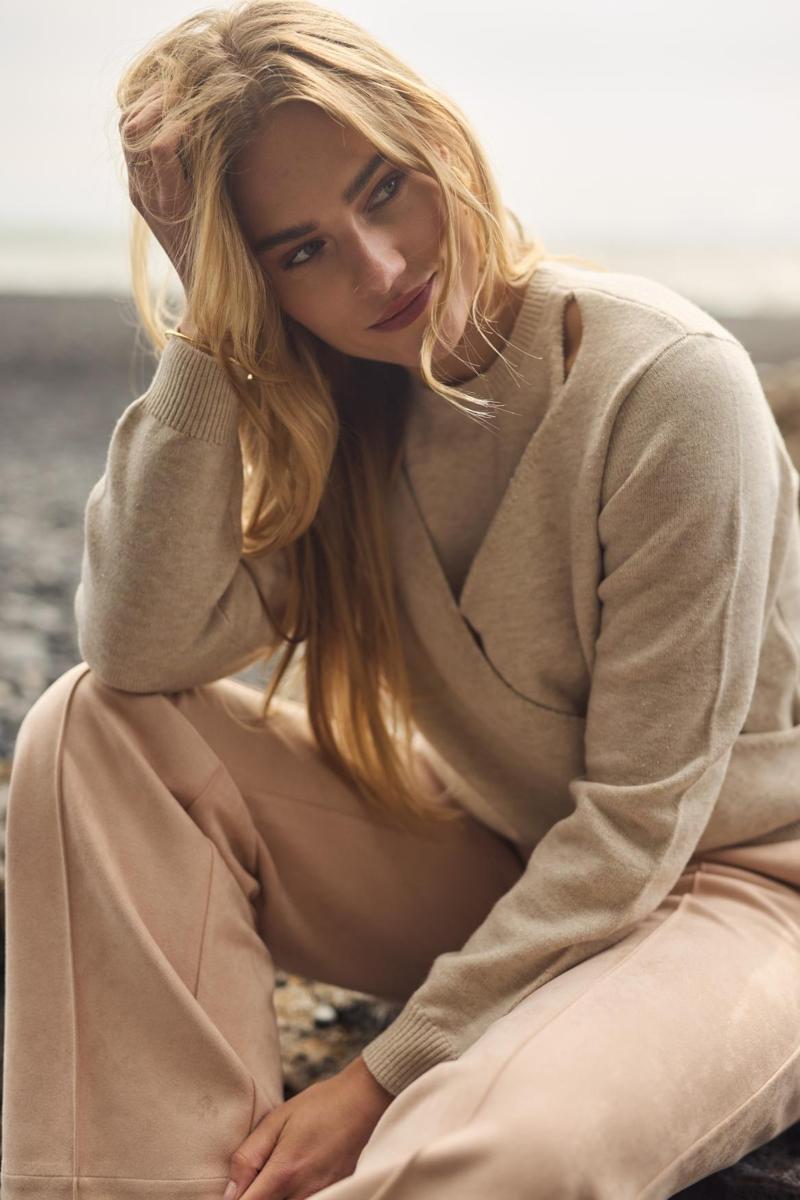 NUKUS Trui NKF03039 Beige 3