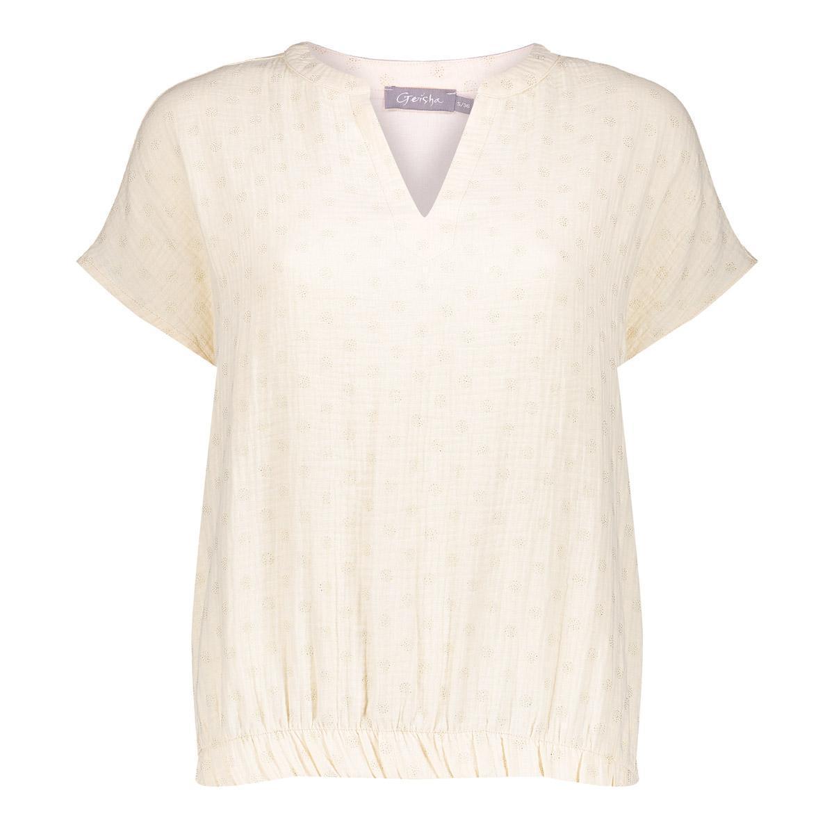 Geisha Geisha Blouse 53246-20 Off-White 2