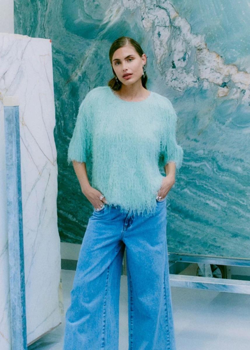 Copenhagen Muse Copenhagen Muse Blouse Fallon Groen 1