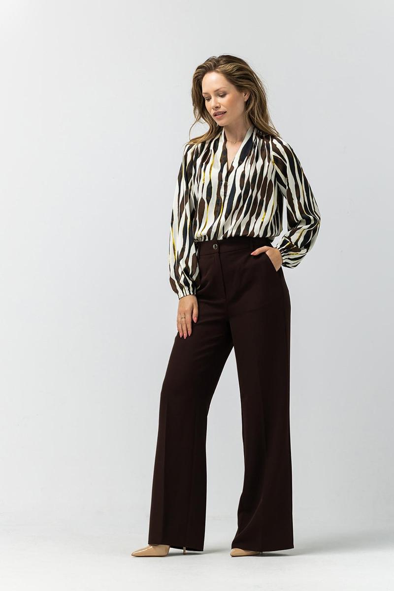 Label DOT Blouse 2521044 Bruin 4