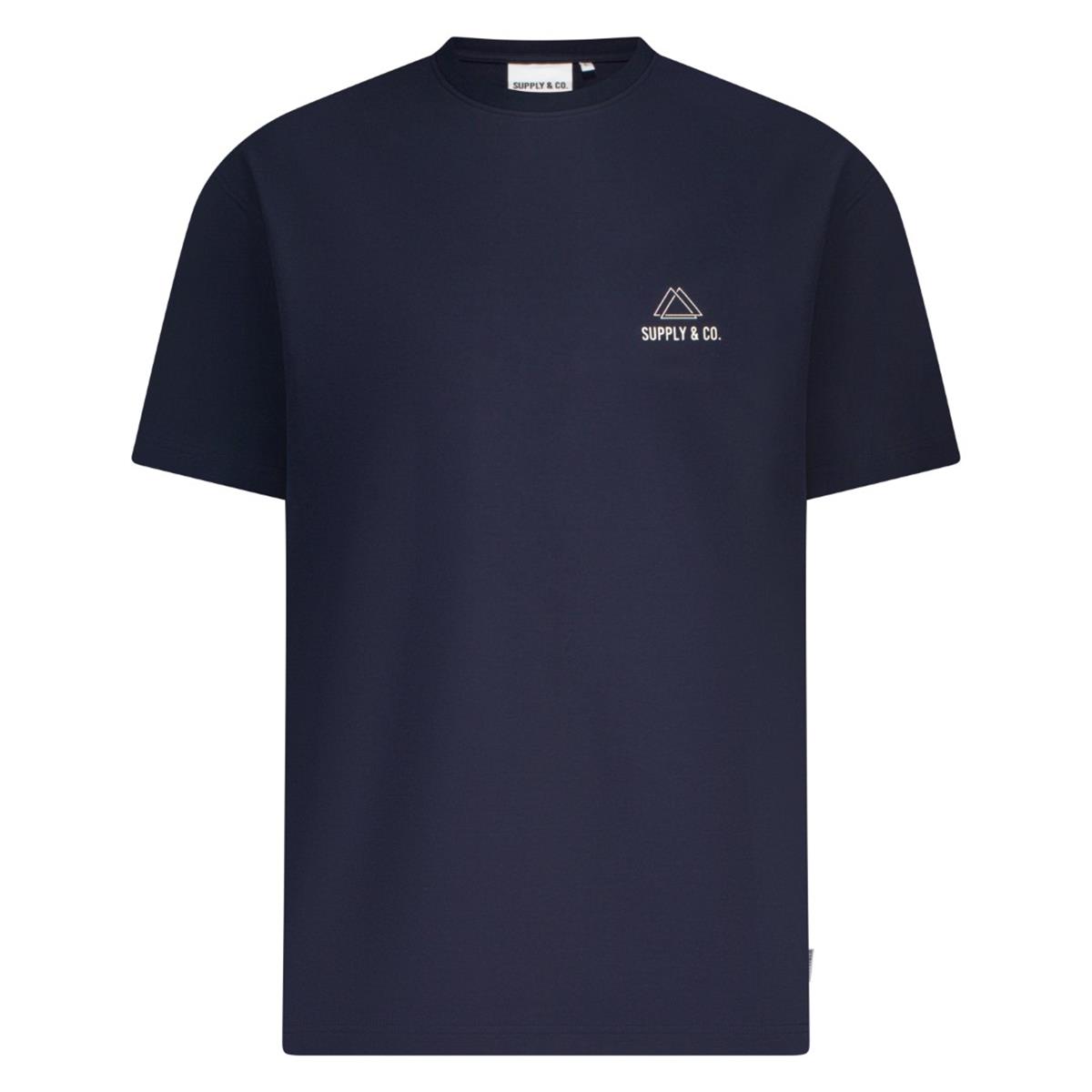 Supply & Co T-Shirt James Blauw 1