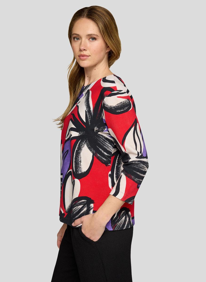 Rabe T-Shirt 55-213358 Rood 4