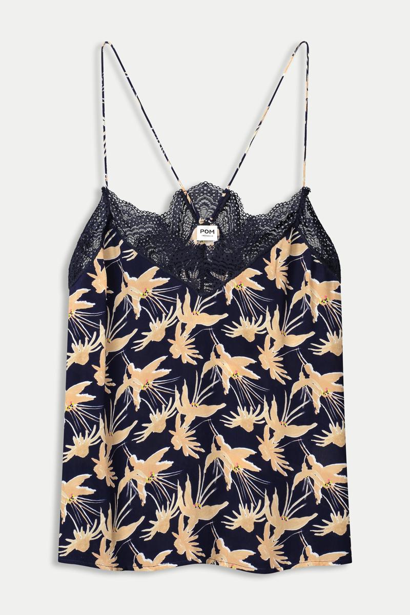 POM Amsterdam POM Amsterdam Top SP9165 Blauw 1