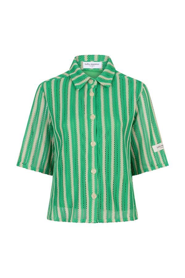 Lofty Manner Lofty Manner Blouse QD05.1 - Sanaa Groen 1