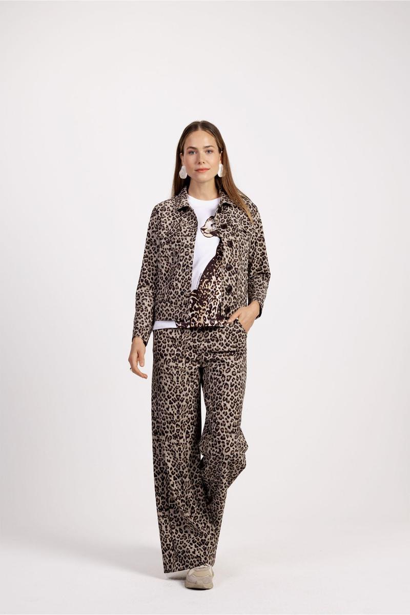 Studio Anneloes Studio Anneloes Blazer Mirthe Leopard Beige 6