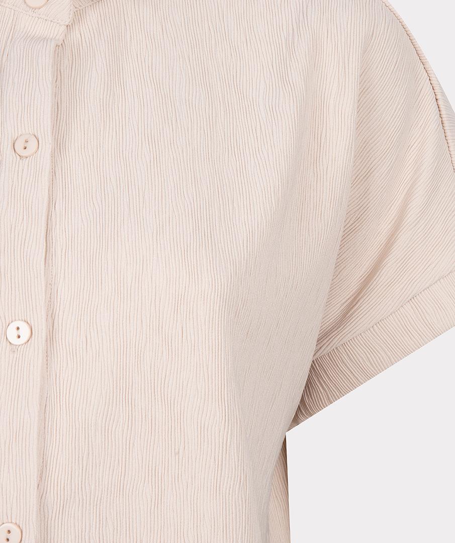 EsQualo EsQualo Blouse SP25.30016 Beige 3