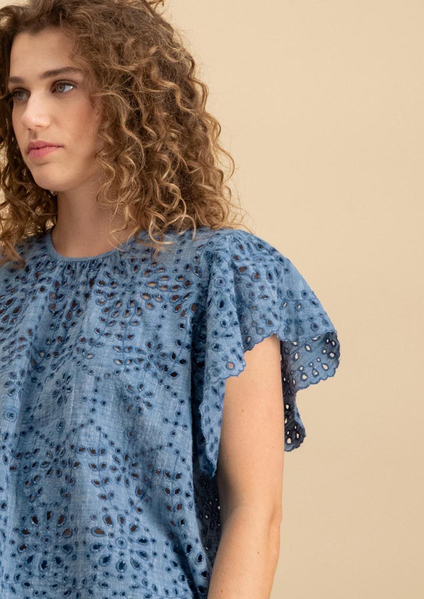 Circle of Trust Circle of Trust Blouse S25_2_ Blauw 4