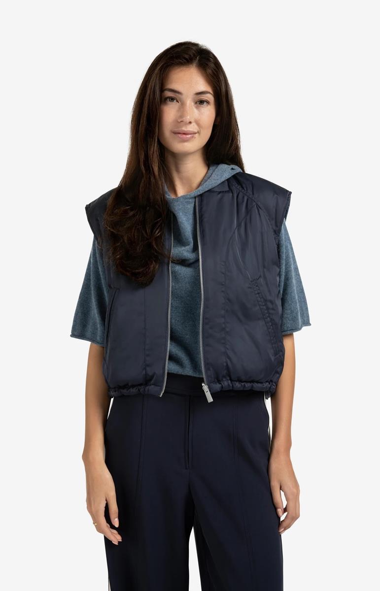 YAYA Bodywarmer 02-021005-508 Blauw 1