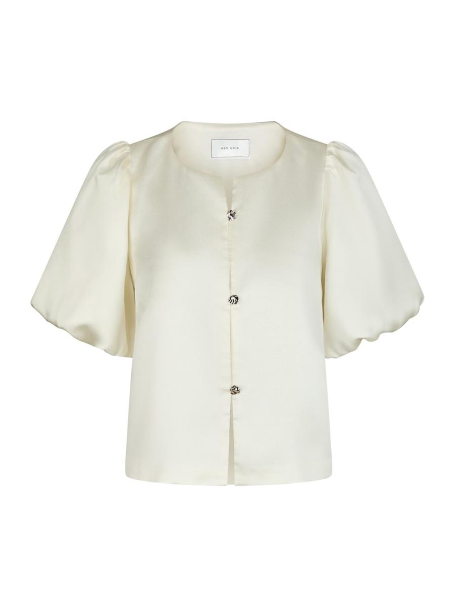 Neo Noir Neo Noir Blouse Aisa Dull Ecru 2
