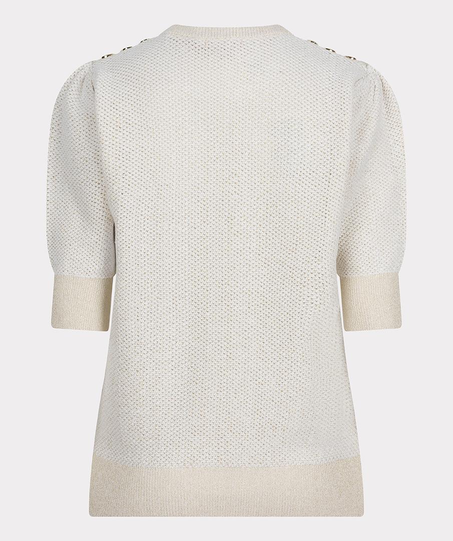 EsQualo EsQualo Trui SP25.27002 Beige 5