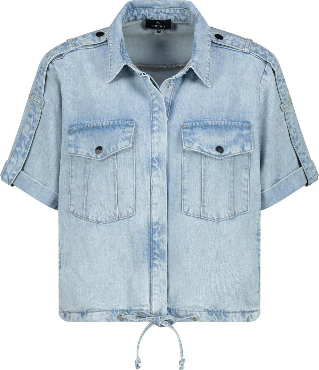 Monari Monari Vest 409613 Blauw 2