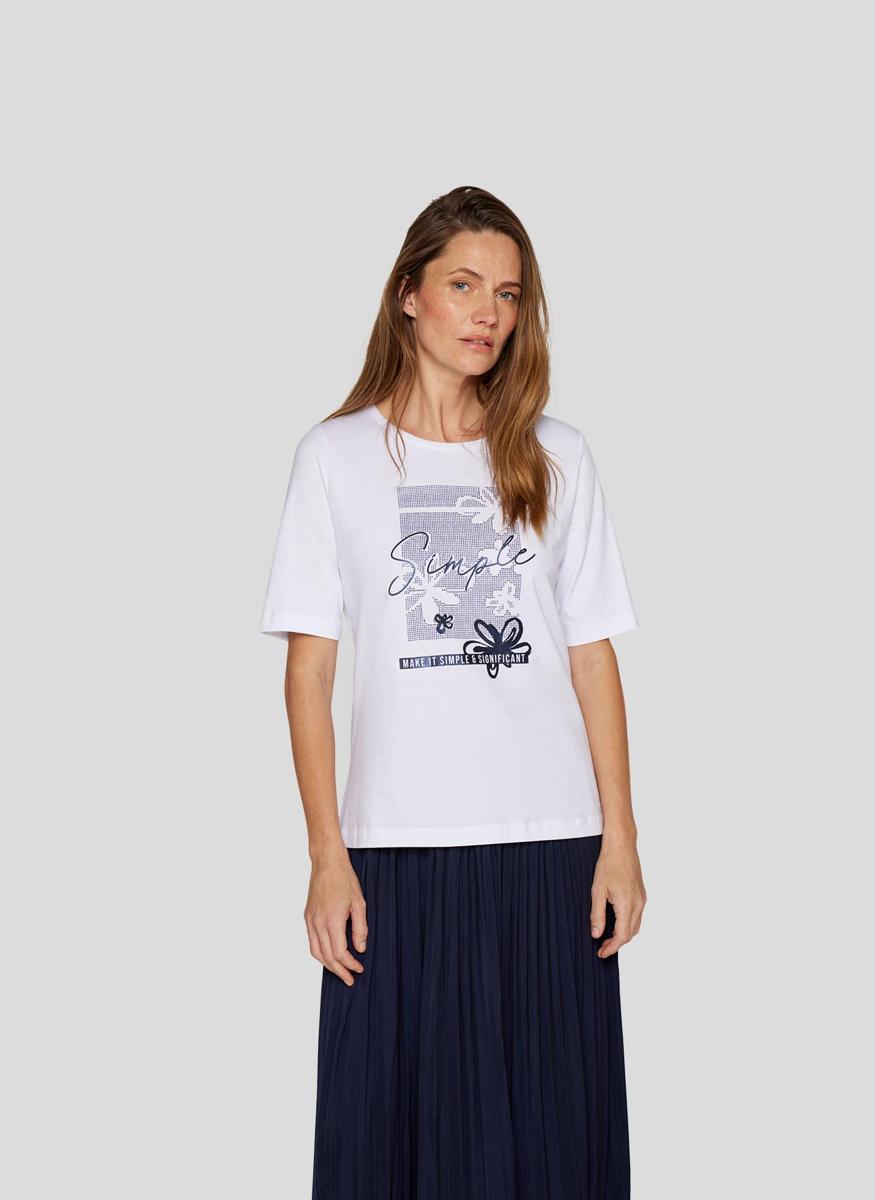 Rabe Rabe T-Shirt 54-123304 Wit 6