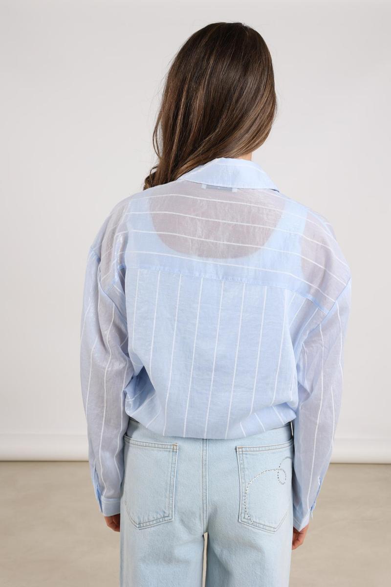 NUKUS Blouse NKF02011 Blauw 3