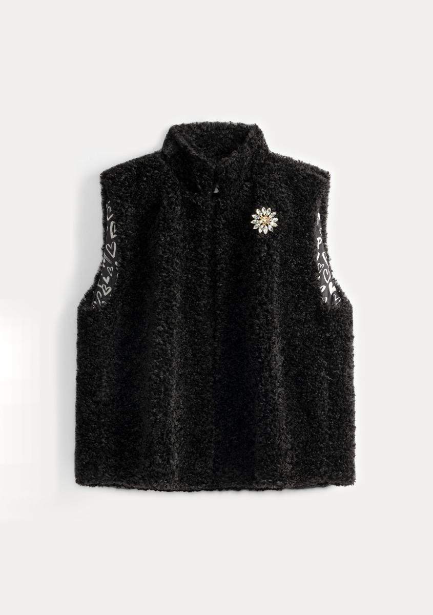 POM Amsterdam Gilet SP7343 Zwart 4