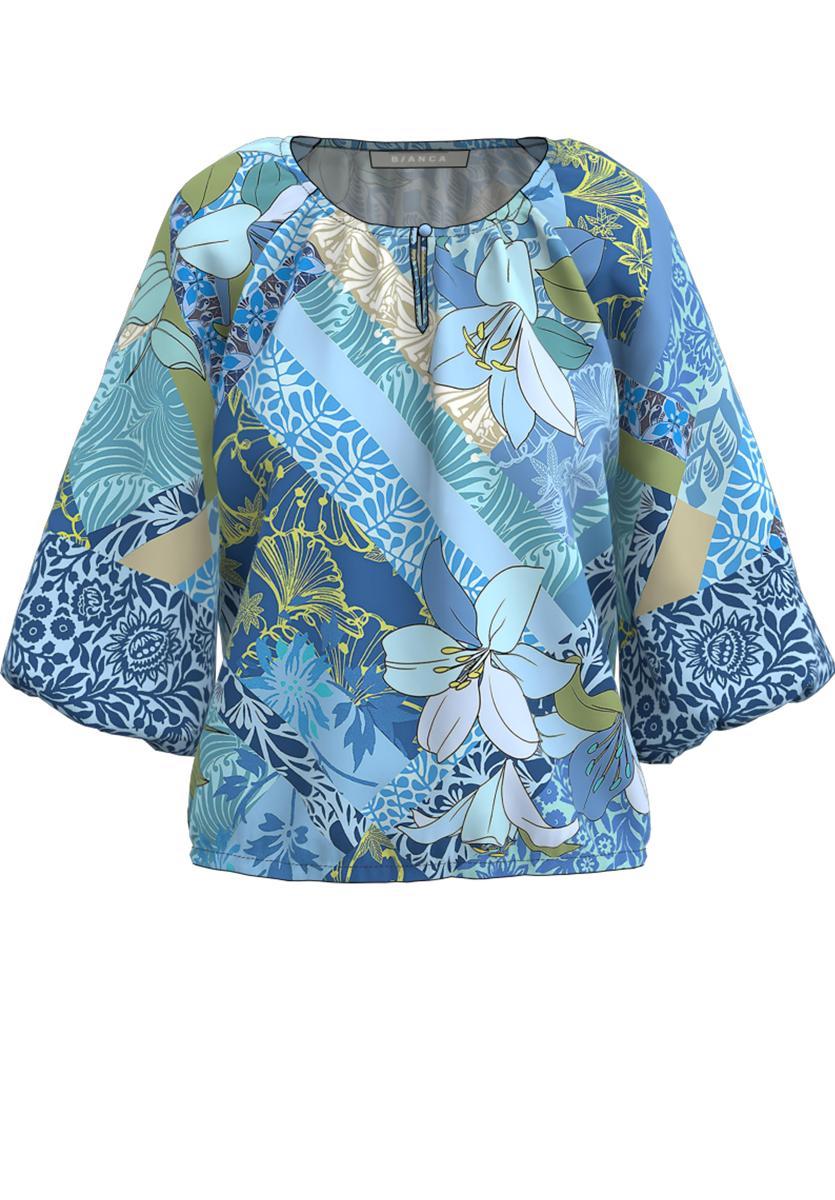Bianca Bianca Blouse 55045 Blauw 1