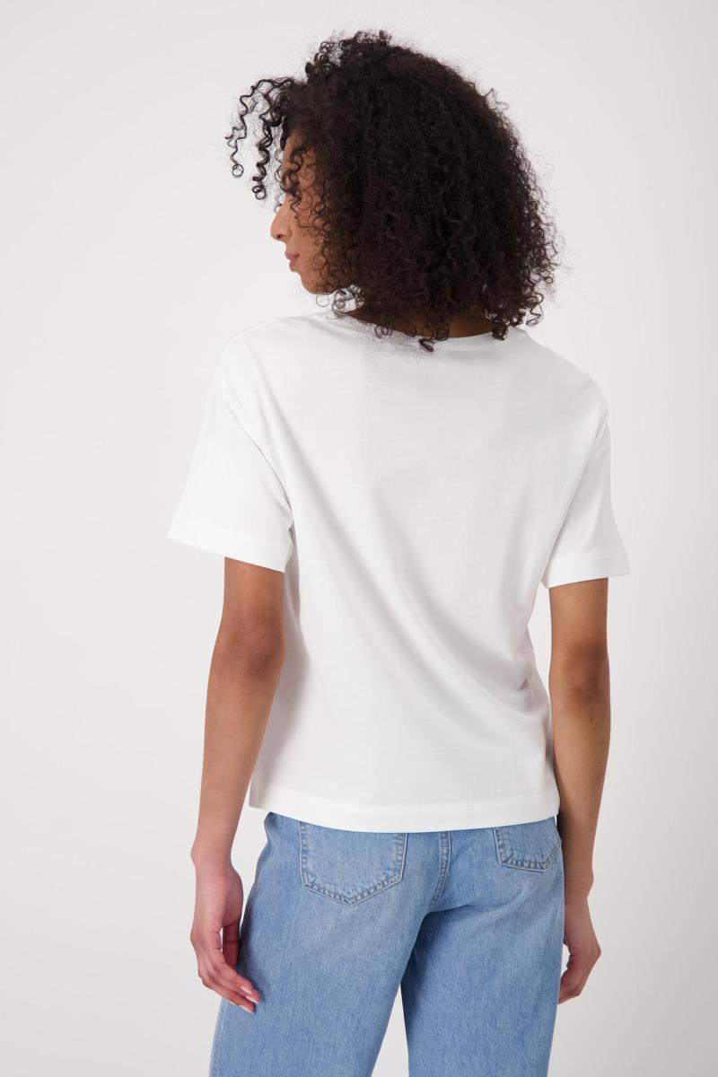 Monari Monari T-Shirt 409674 Off-White 5