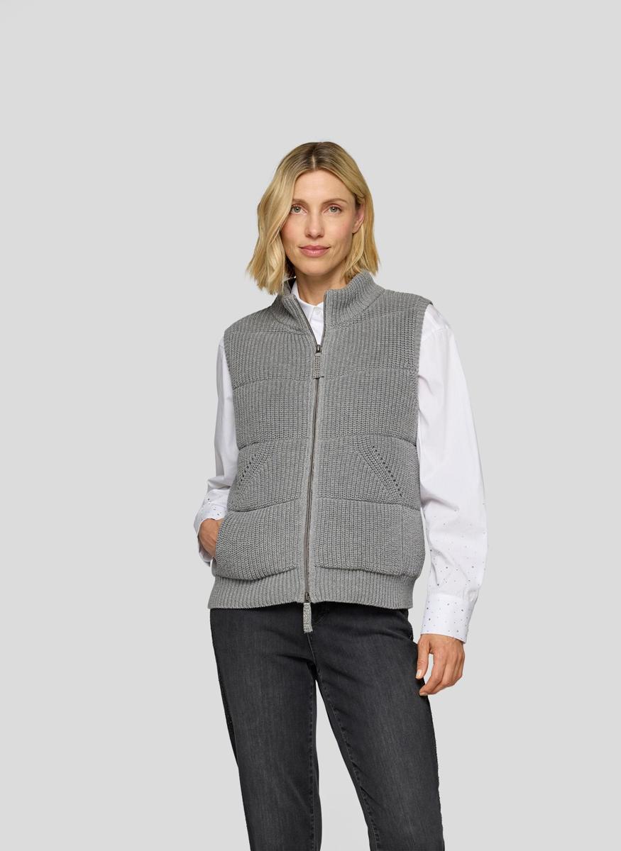 Rabe Vest 55-221571 Grijs 3
