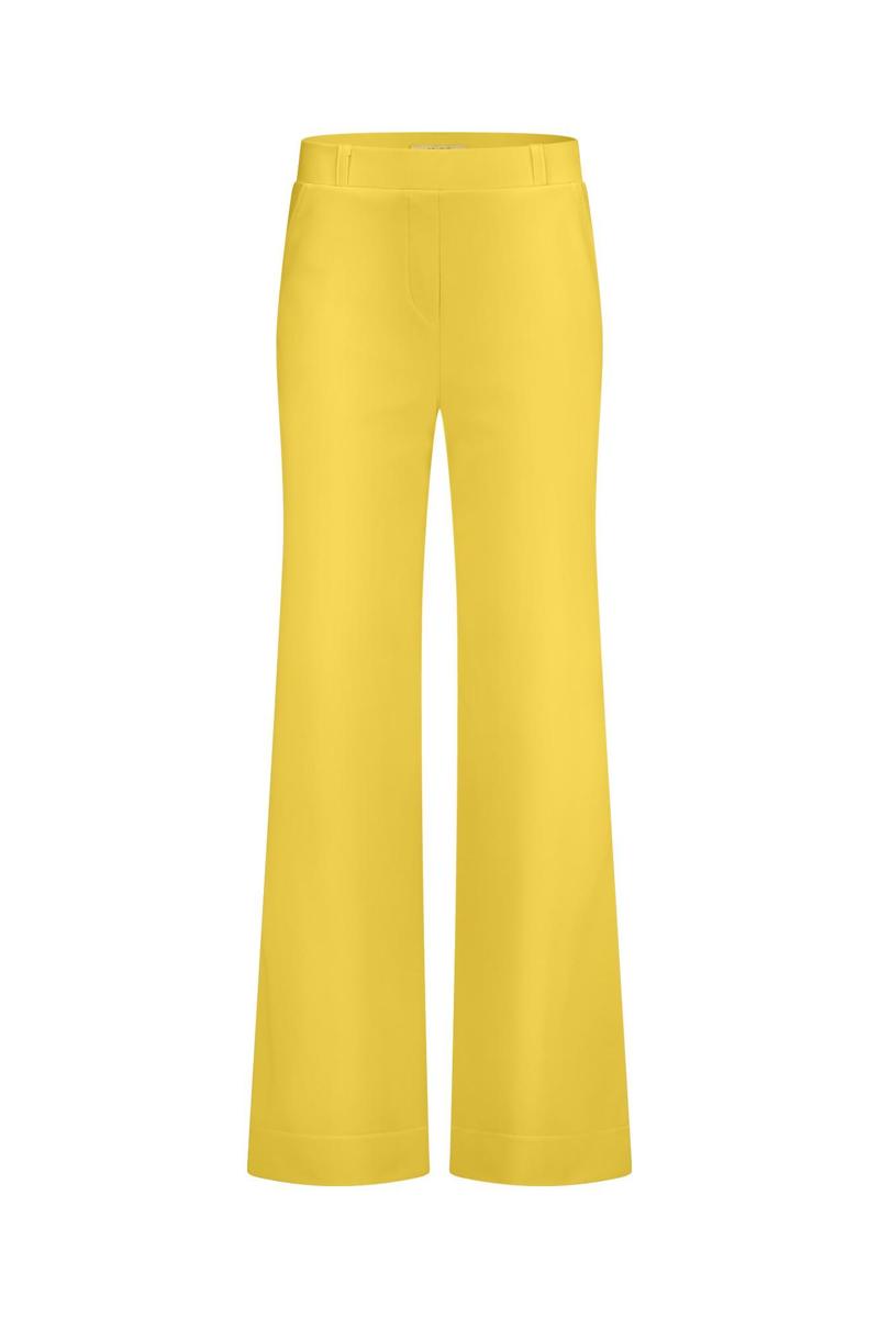 Studio Anneloes Studio Anneloes Pantalon Lexie bonded trou Geel  1