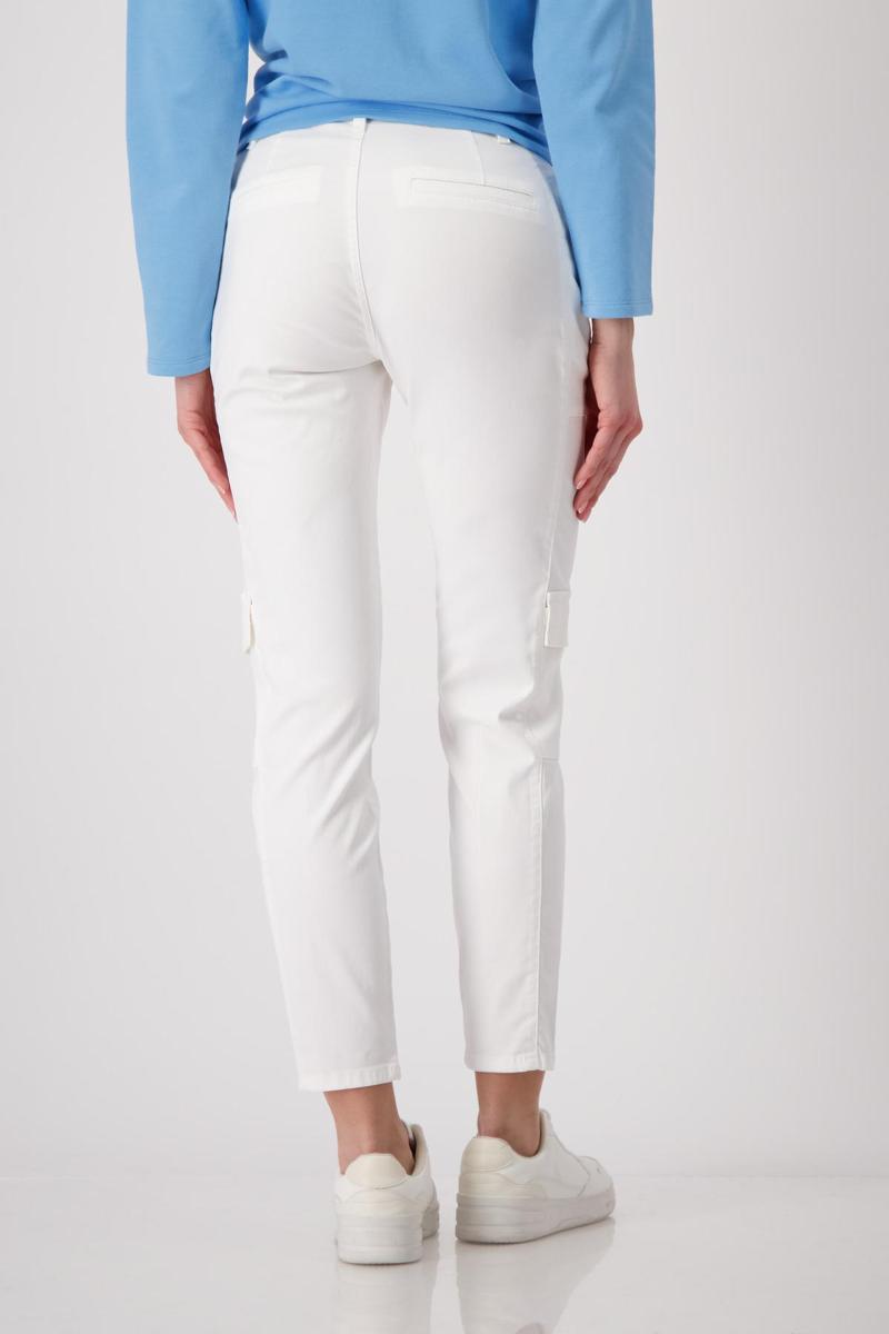 Monari Monari Pantalon 409068 Off-White 5