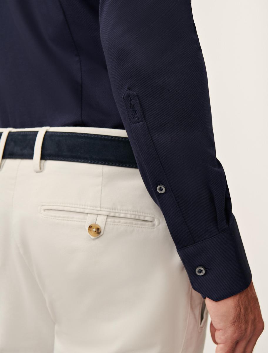 Cavallaro Overhemd 110255005 Blauw 5