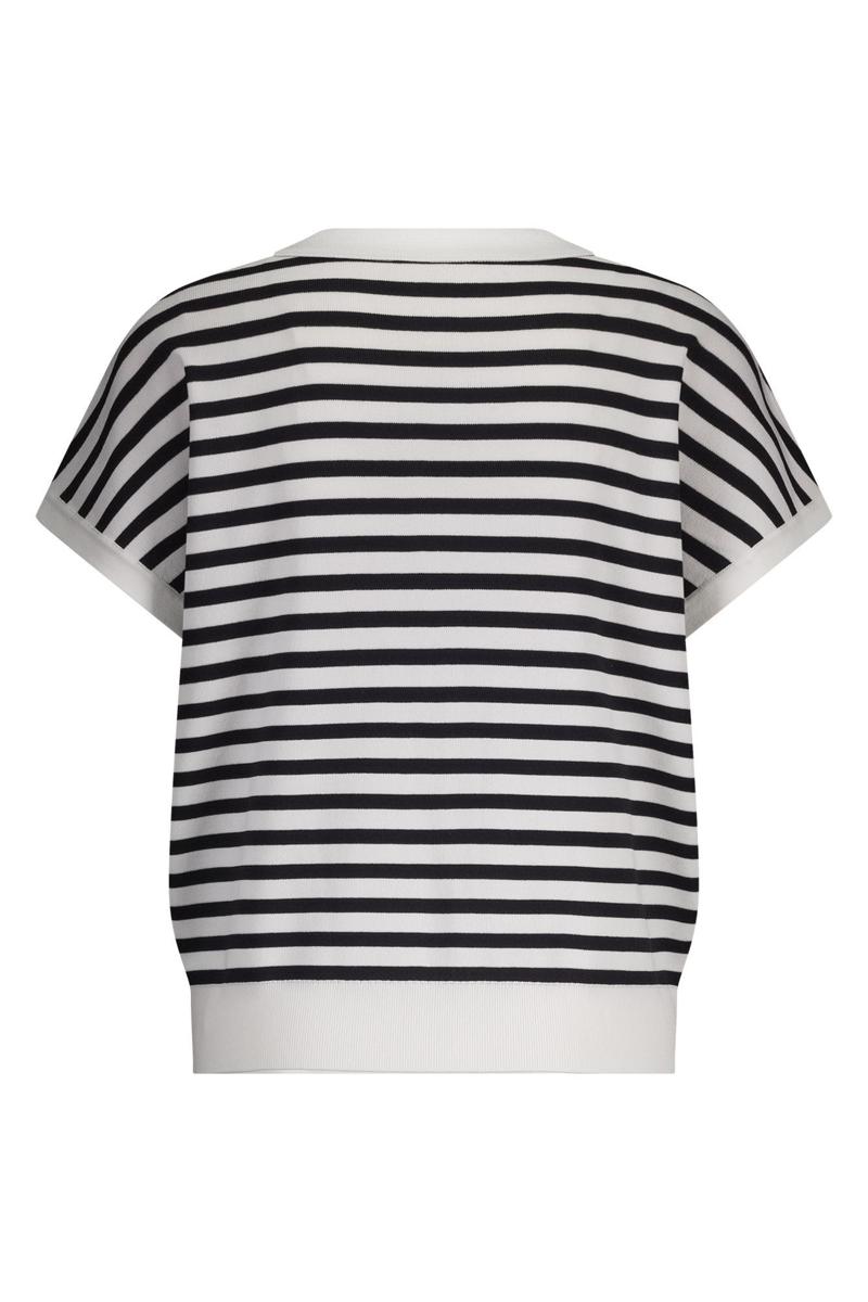 Studio Anneloes Studio Anneloes Trui Drew stripe ssl p Off-White 2