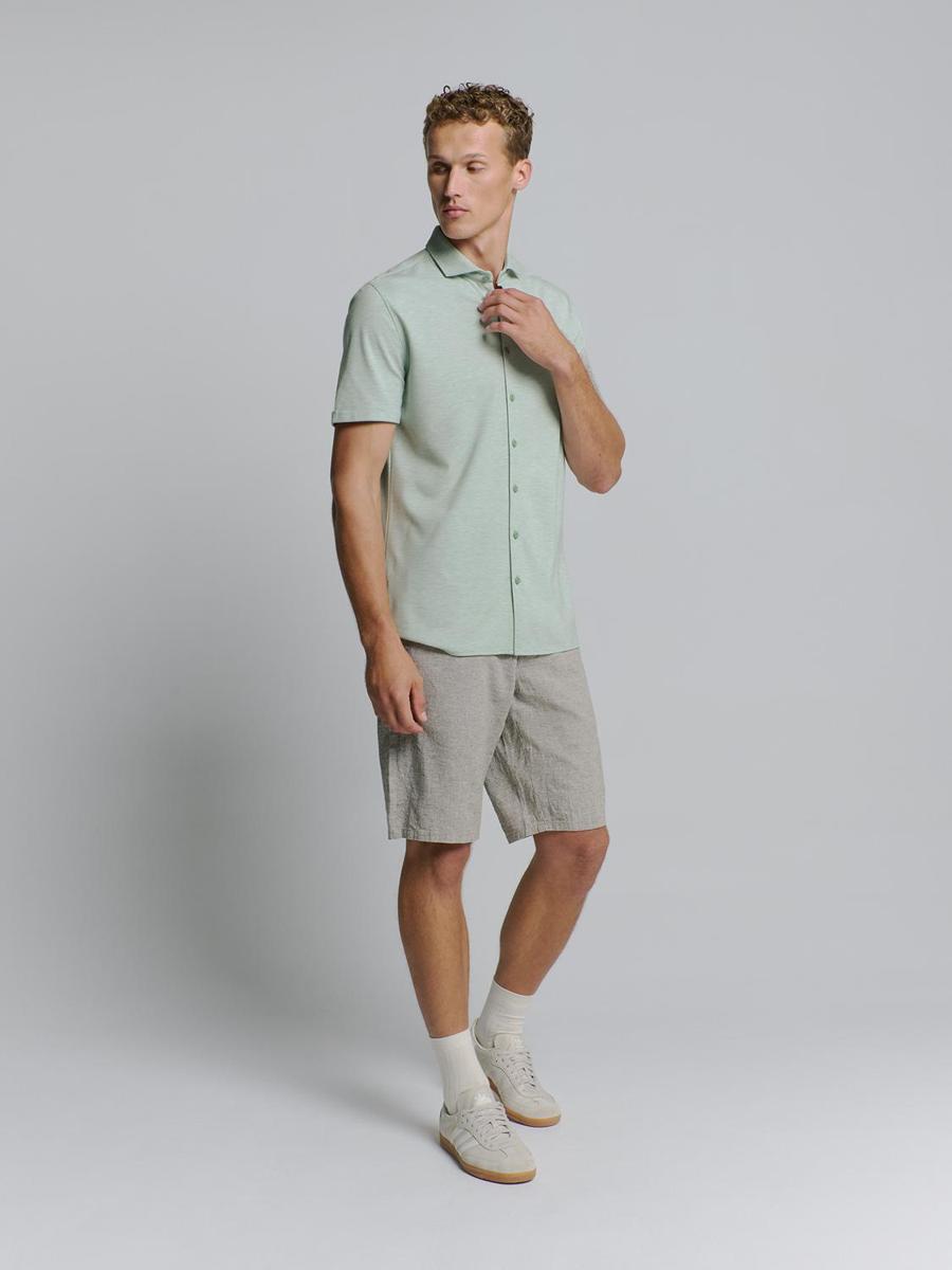 No Excess No Excess Overhemd 27420381 Groen 2