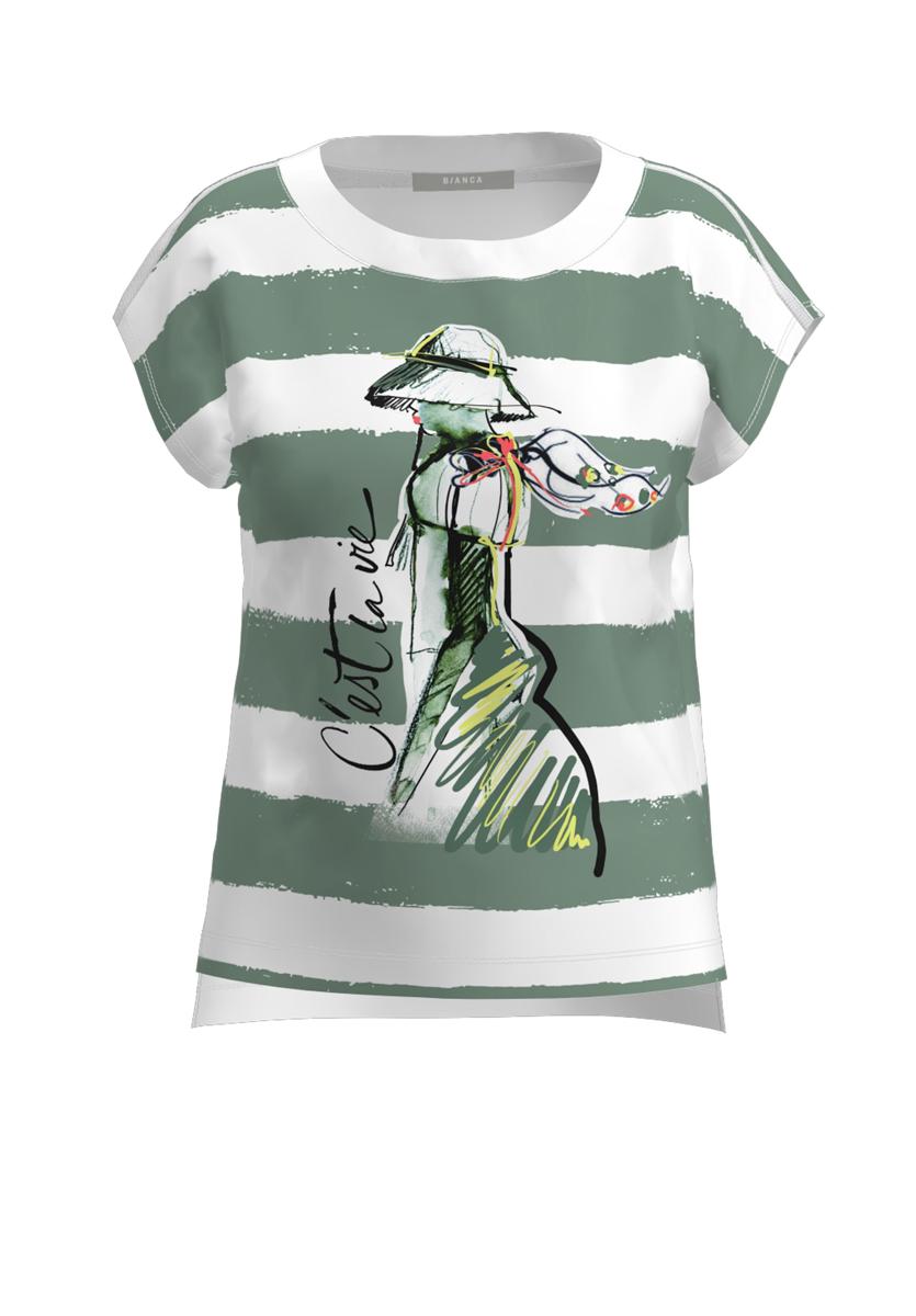 Bianca Bianca T-Shirt 56337 Groen 1