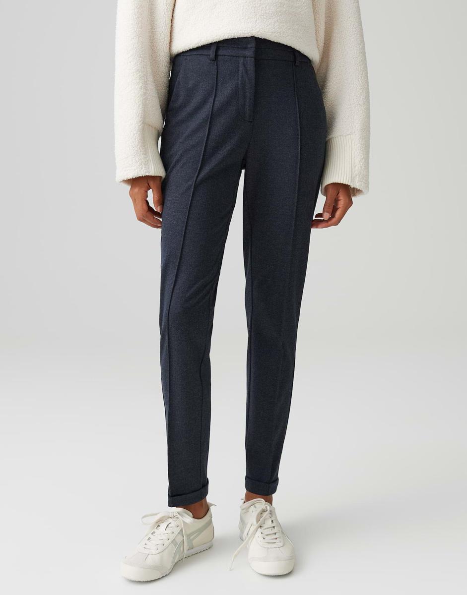 OPUS Pantalon Melina Iconic Blauw 4