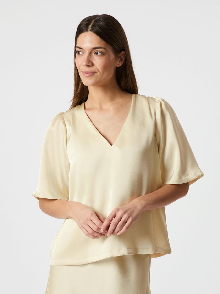 Neo Noir Neo Noir Blouse Largo Geel  1