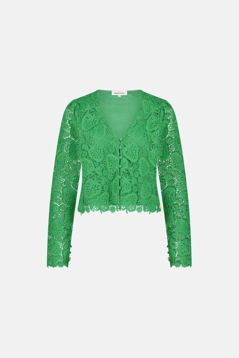 Fabienne Chapot Fabienne Chapot Blouse Sardou Top Groen 2